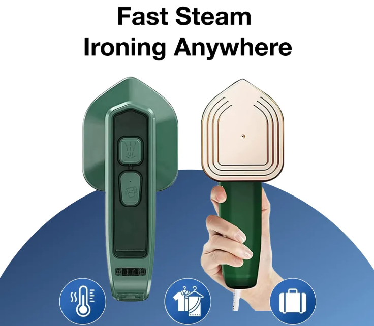 Portable Steam Iron – 2-in-1