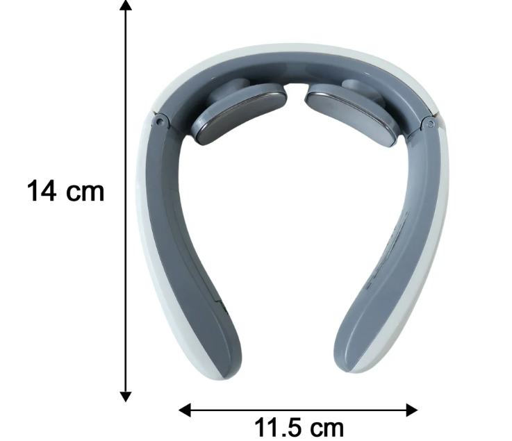 Wireless Electric Neck Massager Cordless Cervical Pulse Massage Device