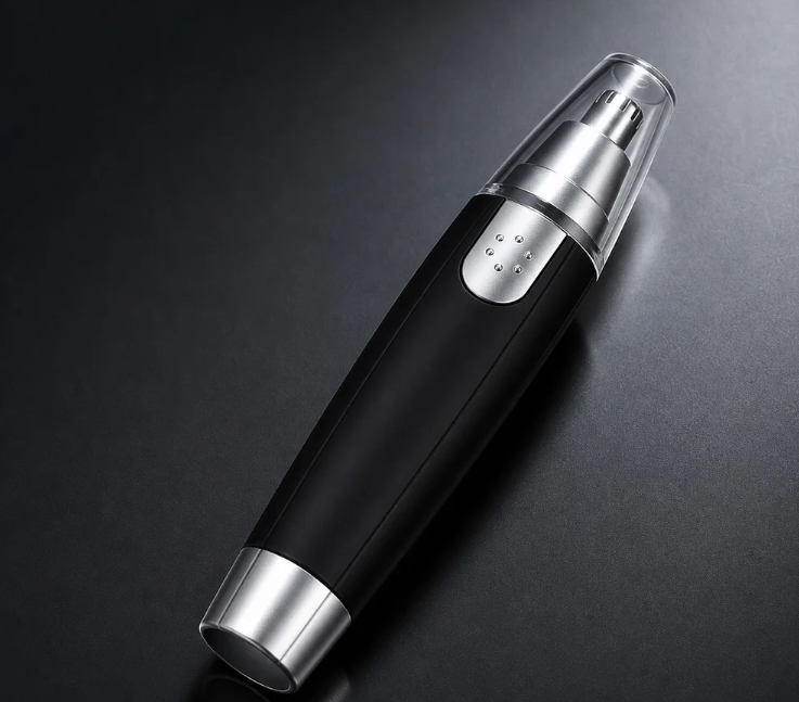 Ear & Nose Hair Trimmer – Painless, Battery-Operated