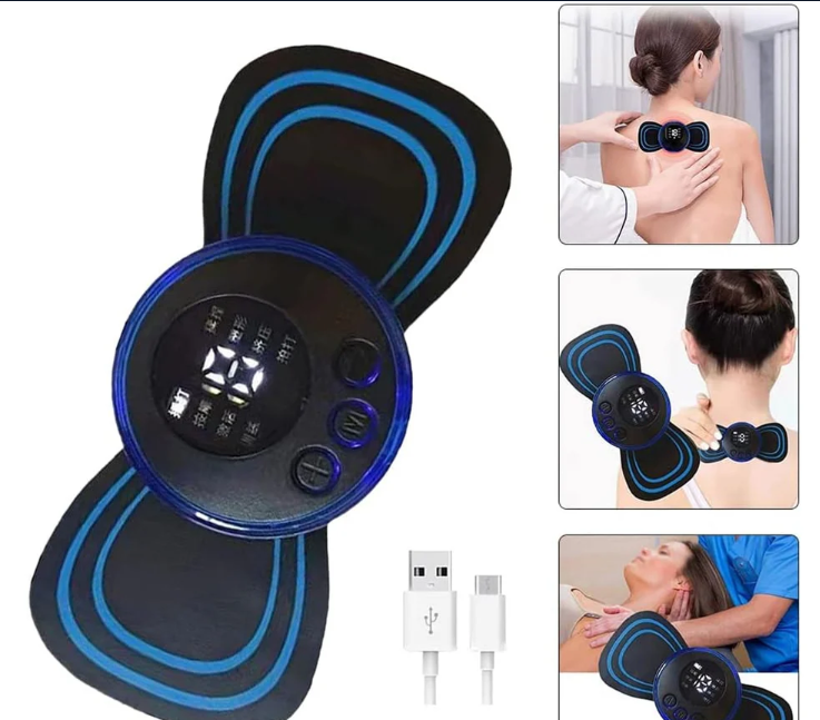 Portable Neck Massager – USB Rechargeable EMS