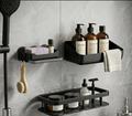 Wall Mounted Bathroom Storage Rack – Space-saving & Rust-resistant