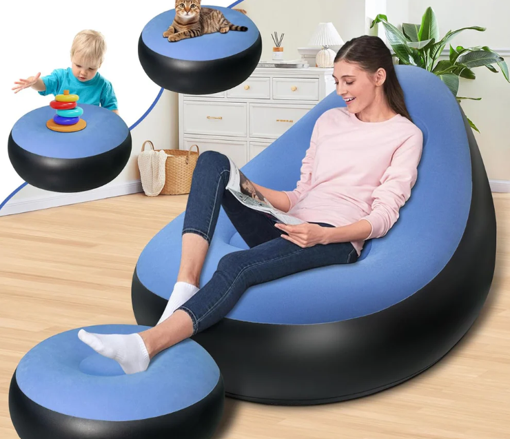 Inflatable Sofa Chair – Portable, Comfortable Indoor & Outdoor Seating