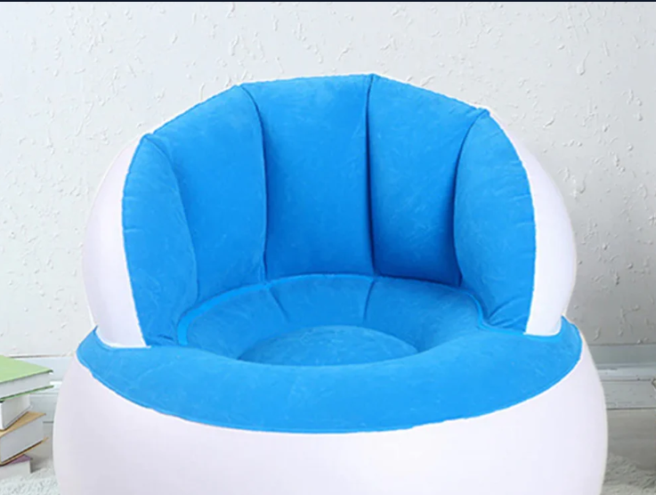 Kids Inflatable Sofa Chair – With Foot Pump & Backrest
