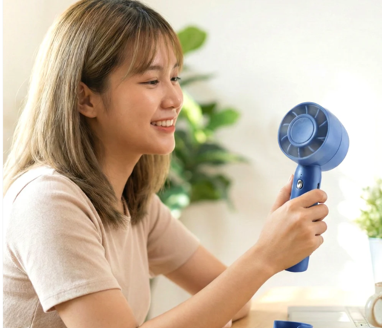 Rechargeable Mini Handheld Fan – Portable Personal Cooling