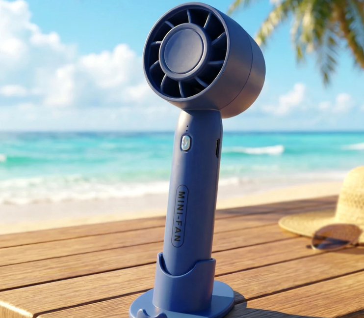 Rechargeable Mini Handheld Fan – Portable Personal Cooling