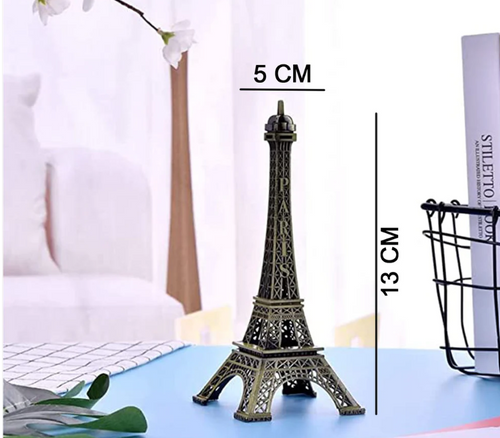 Eiffel Tower Statue – Antique Metal Paris Landmark