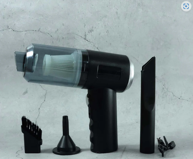 Mini Car Vacuum – Wireless, Portable & 3-in-1 Cleaner
